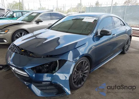 2022 Mercedes-Benz Amg Cla 35 4Matic z USA, uszkodzony, nr VIN W1K5J5BBXNN306928